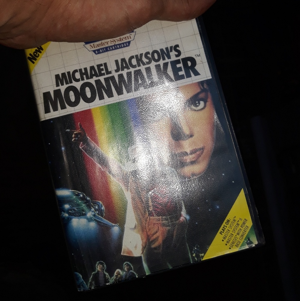 M.J Moonwalker Sega Master System